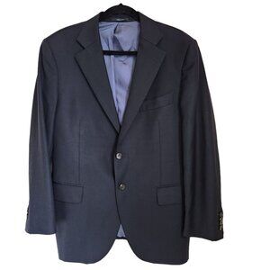 SUITSUPPLY Vitale Barberis Canonico Wool Super 100s Suit US 44S Surgeon's‎ Cuffs